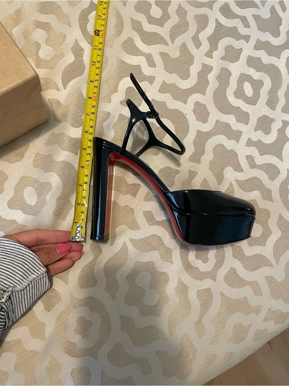 Christian Louboutin pointed packing box