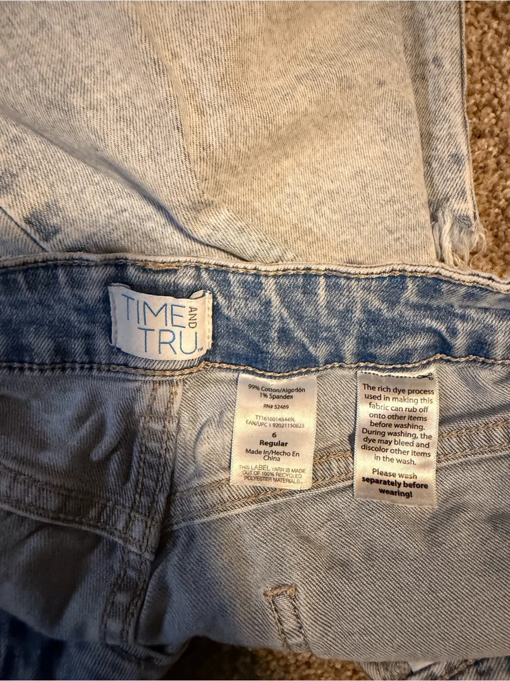 Time and Tru light blue