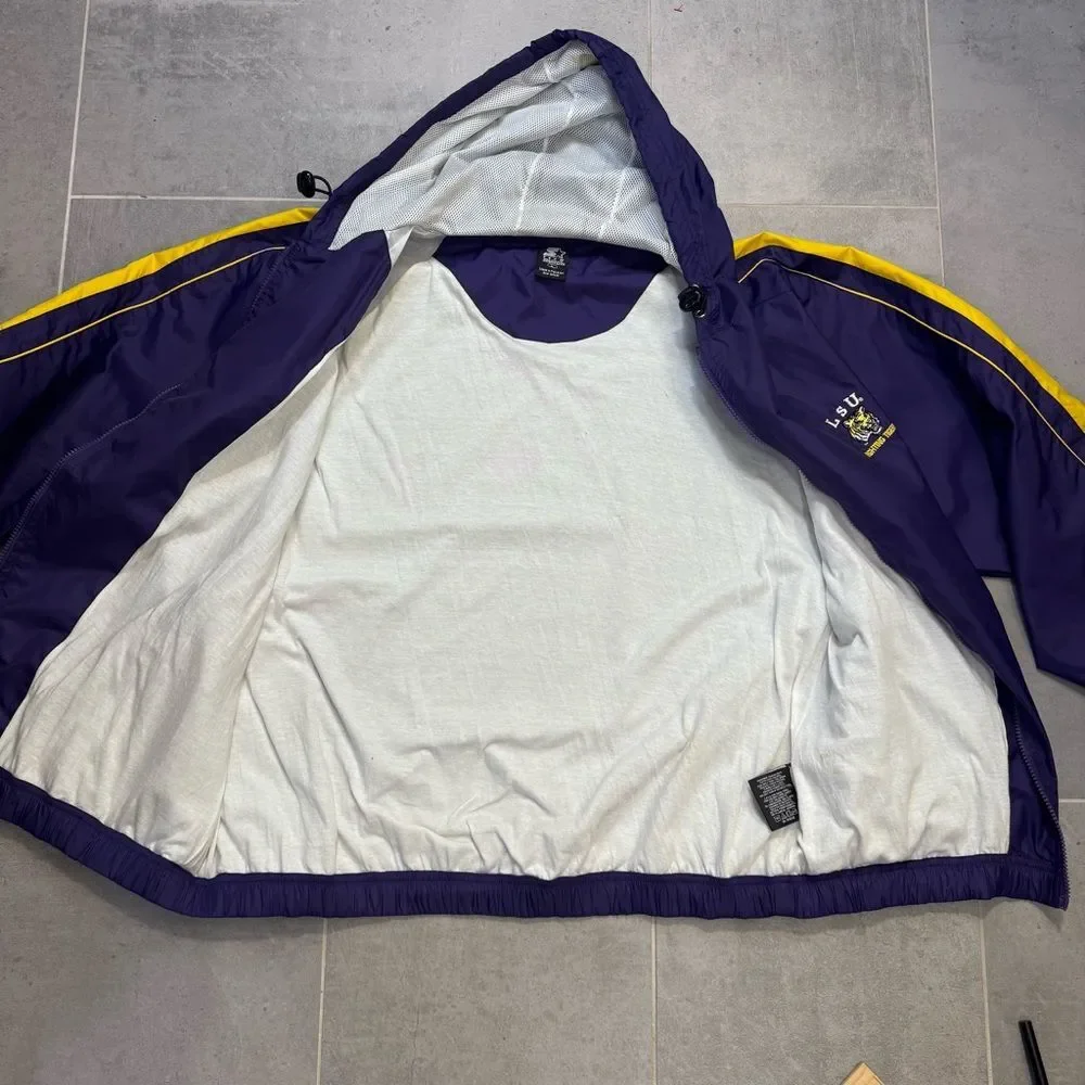 STARTER lsu windbreaker