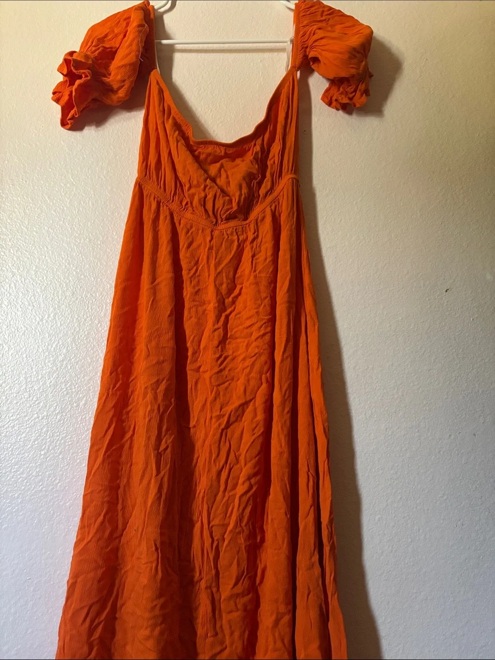 SHEIN lightweight orange