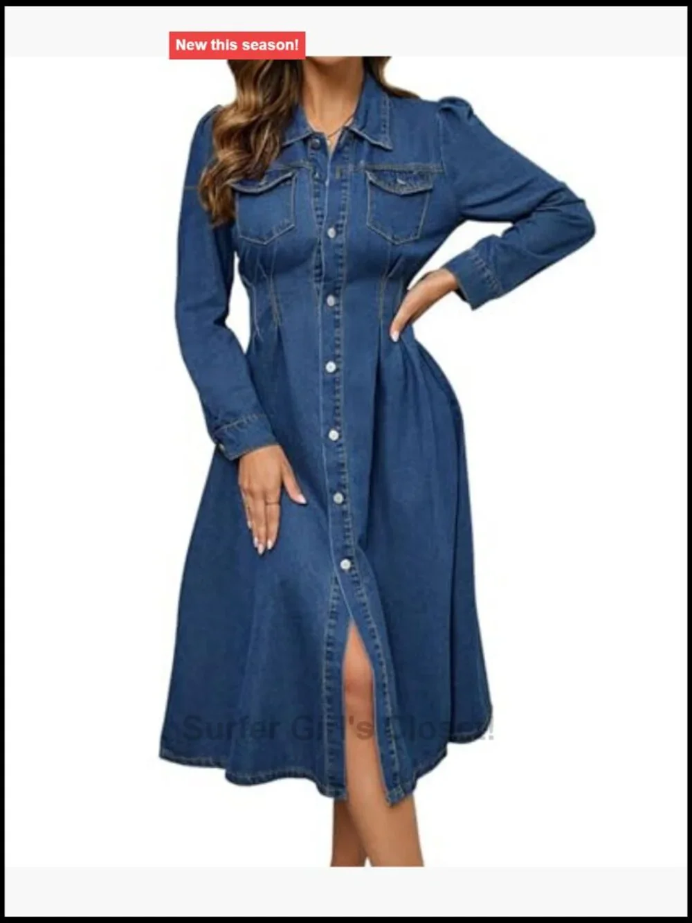N/A long denim