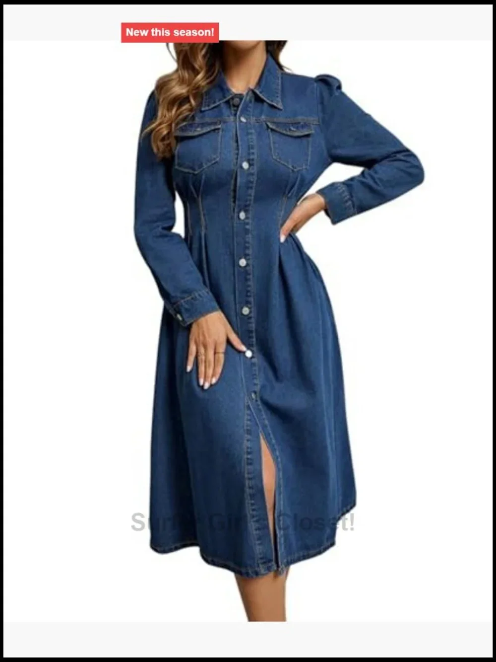 N/A long denim