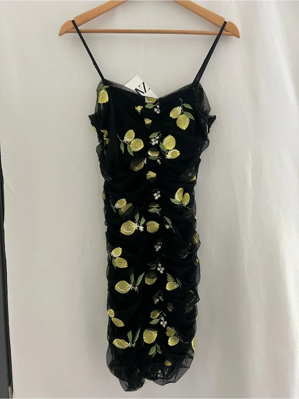 Zara draped small black
