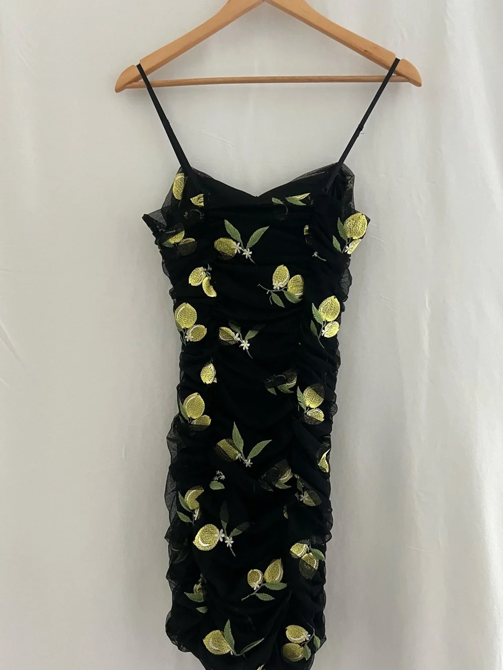 Zara size embroidered tulle