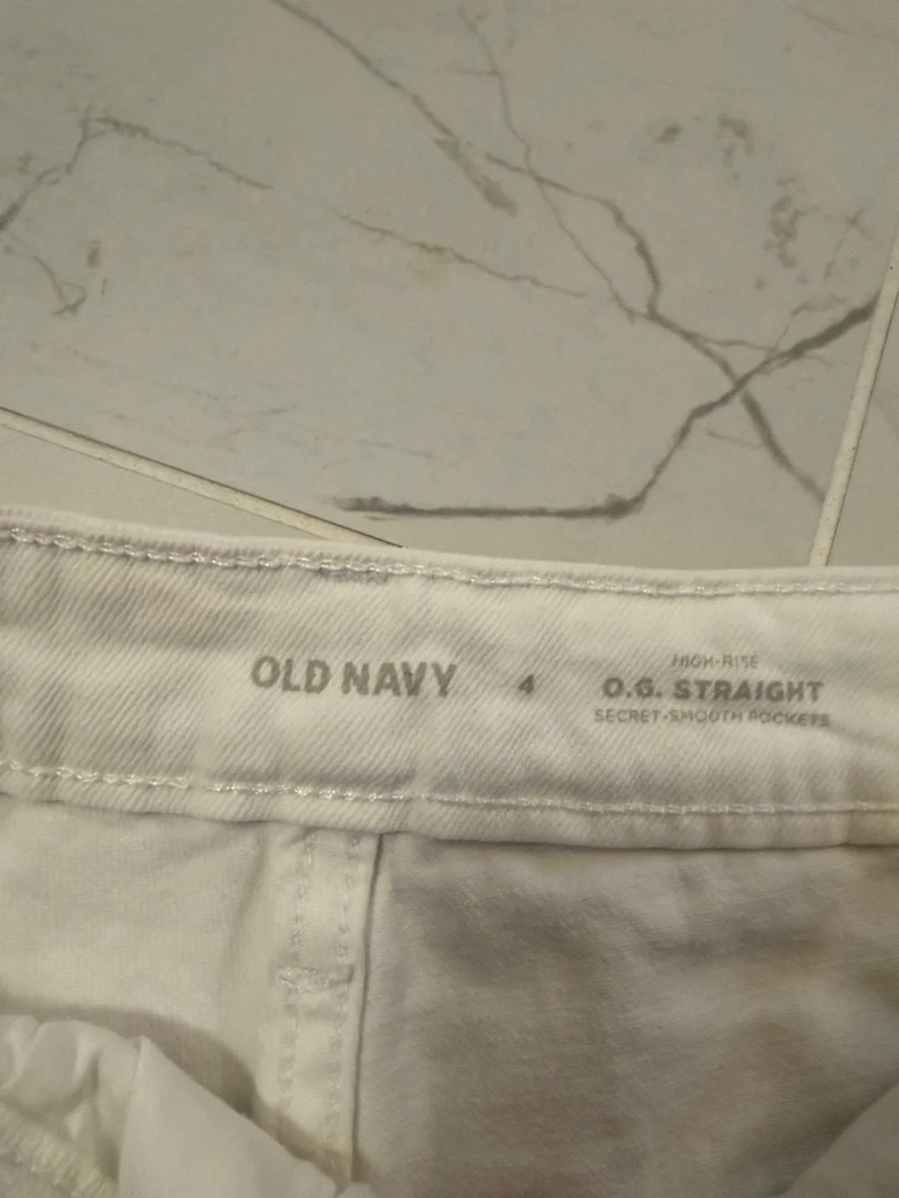 Old Navy classic white