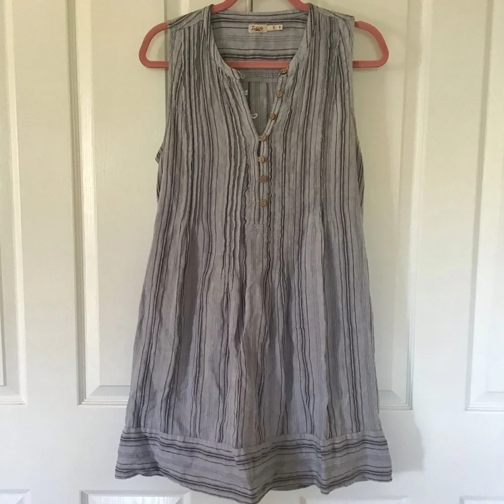 Faherty sleeveless linen