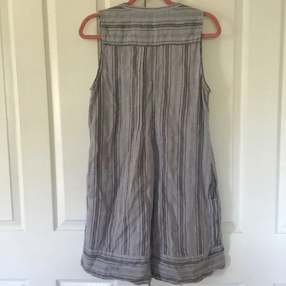 Faherty sleeveless linen