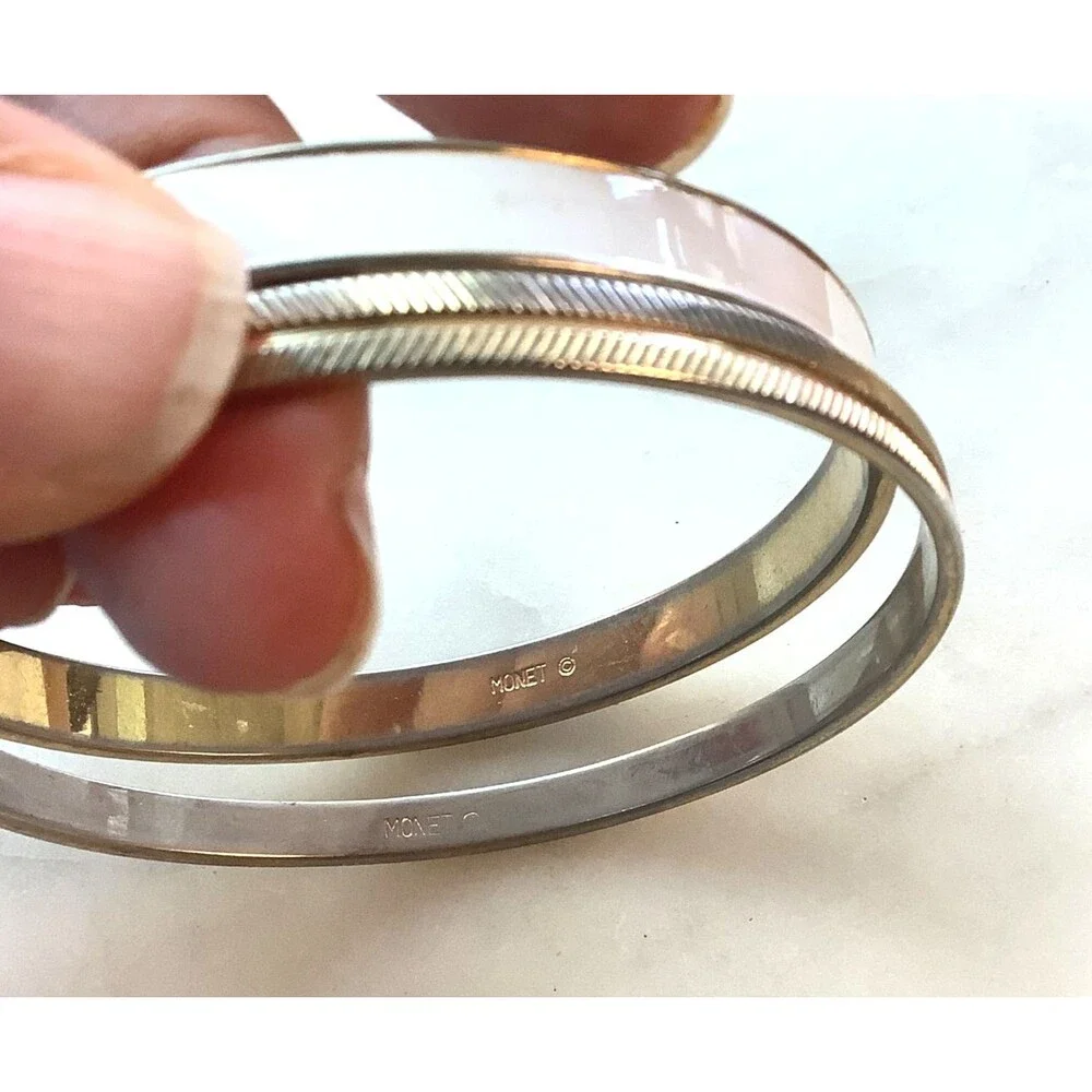 Monet set bangles