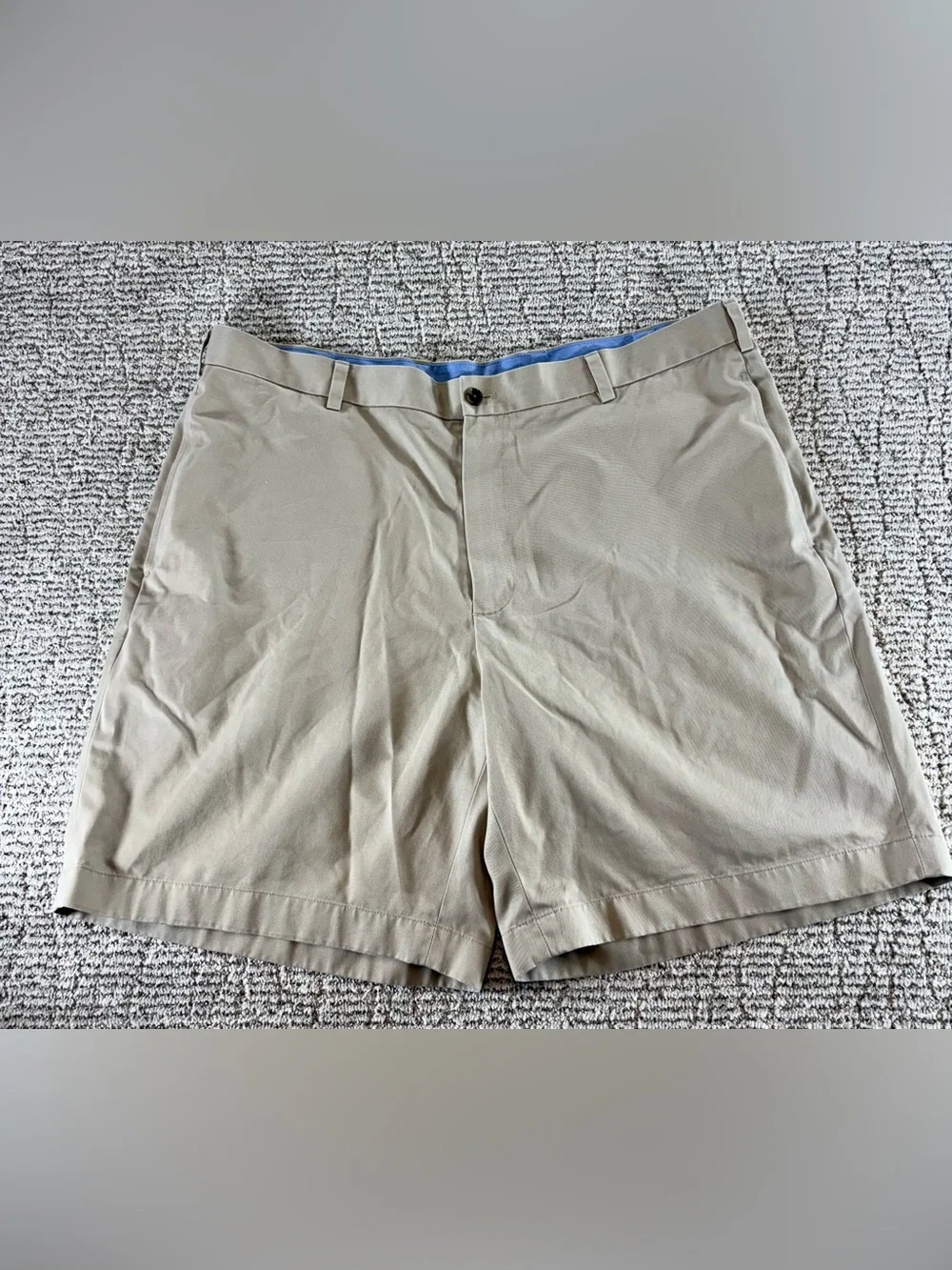 Brooks Brothers Men’s Size 40 Beige Lightweight Advantage‎ Chino Shorts