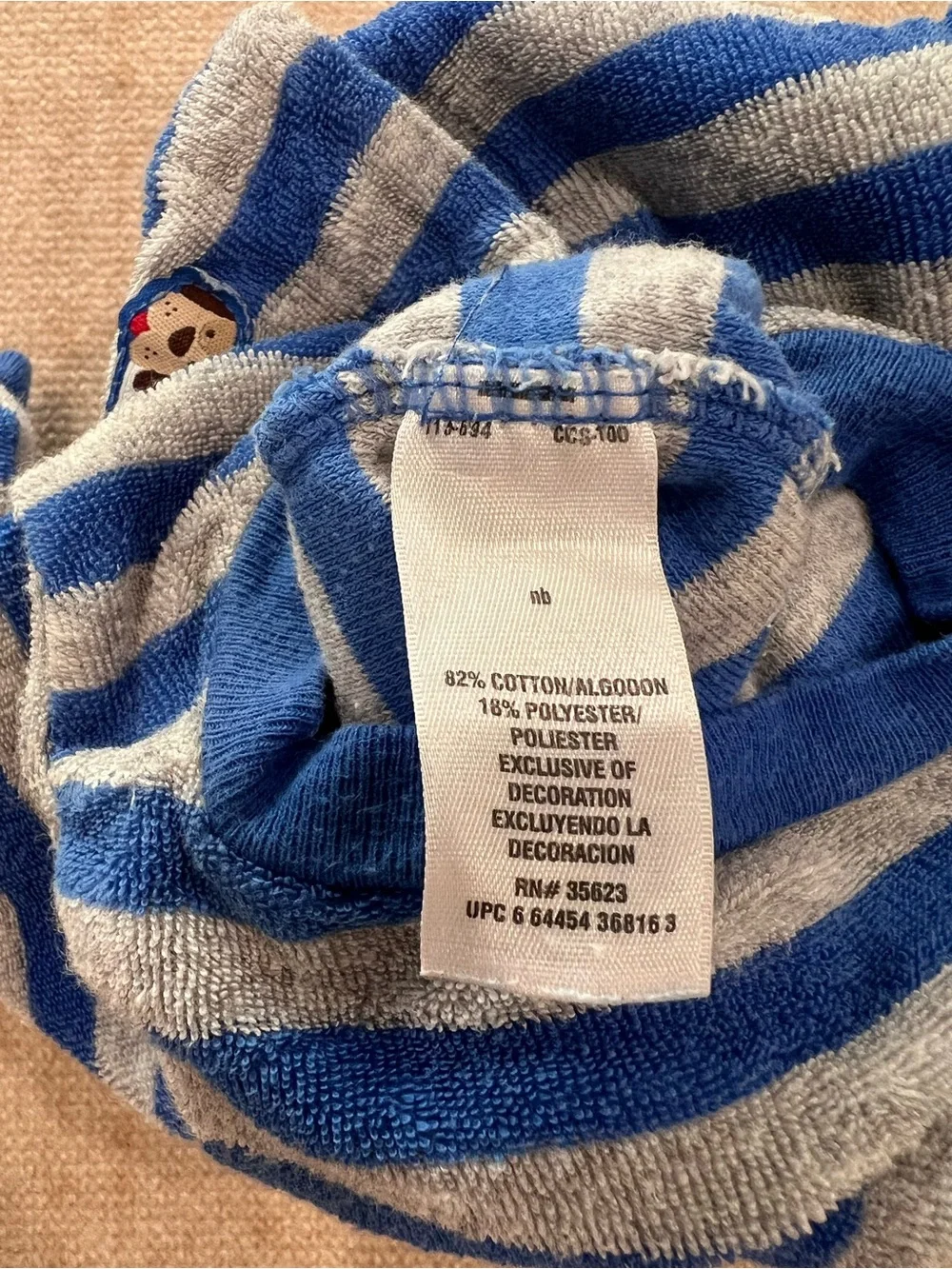 Carters soft blue