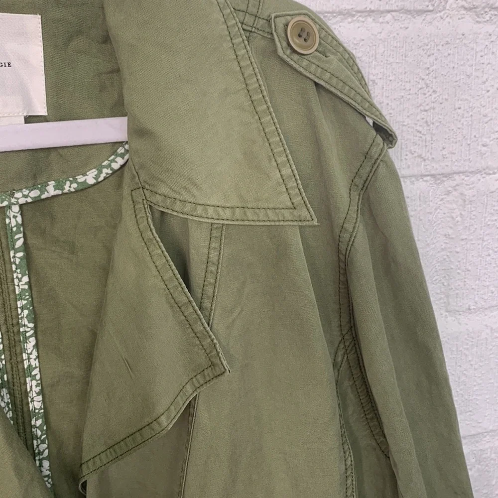 Anthropologie cropped aviator