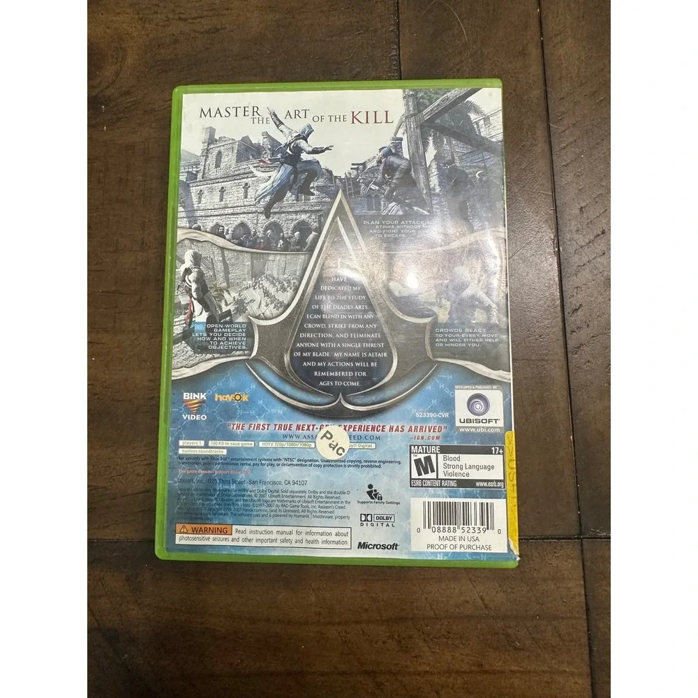 Ubisoft assassin creed