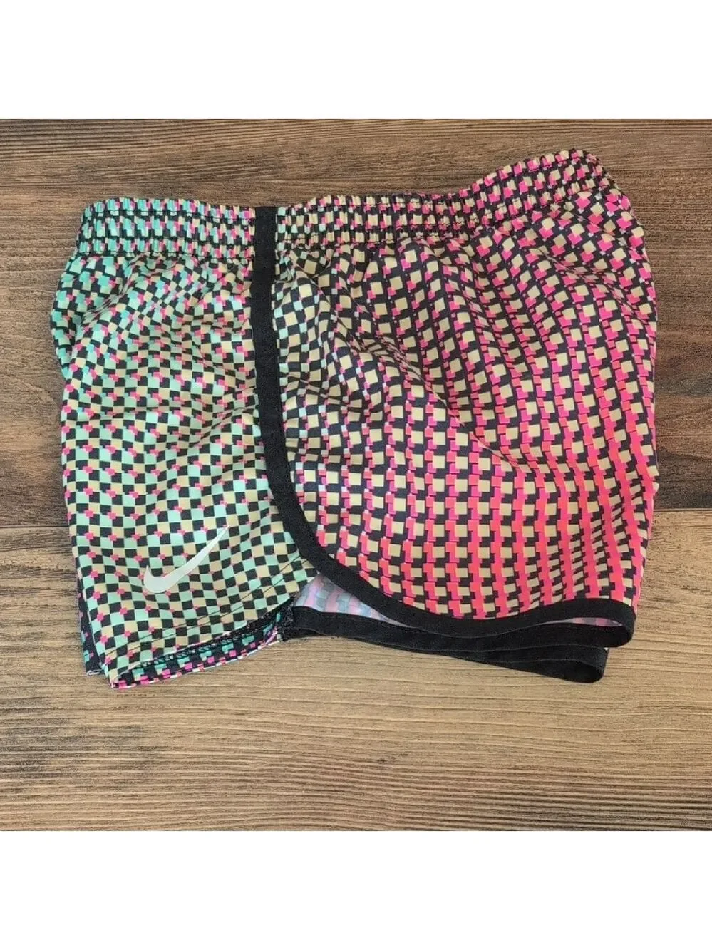 Nike vibrant checkered