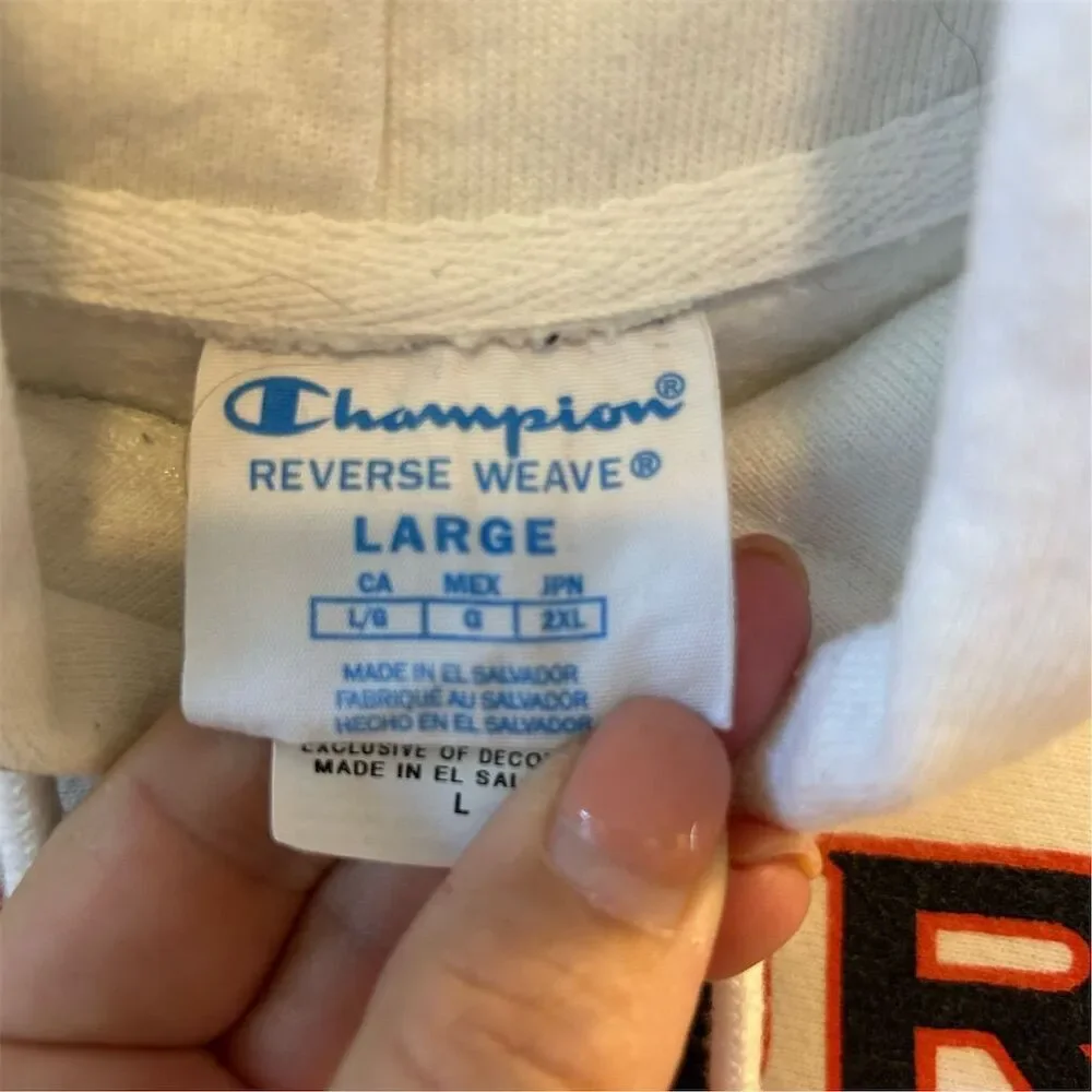 Champion this hoodie