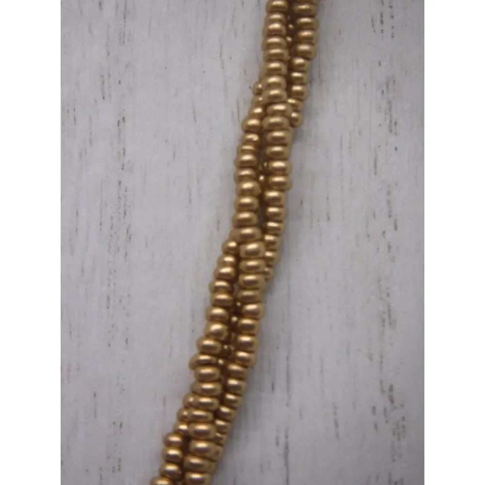 Handmade necklace beaded
