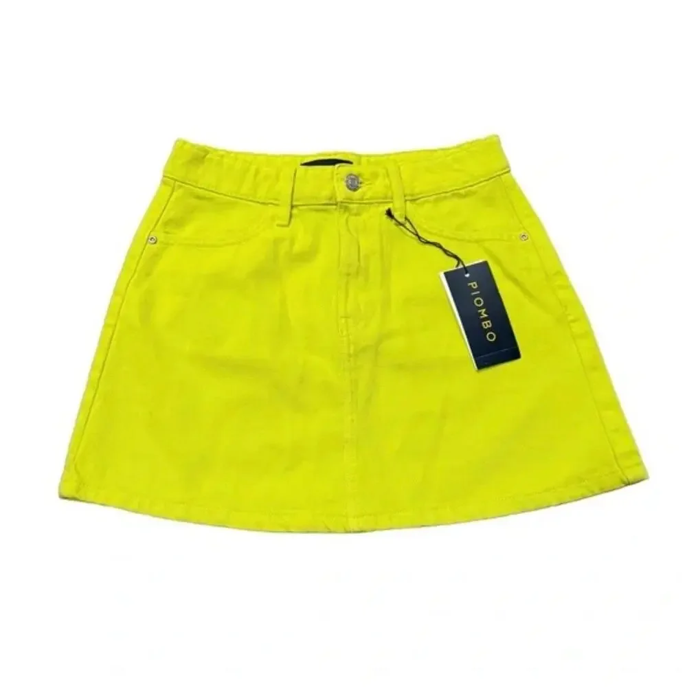 Piombo Neon Mini Skirt XL