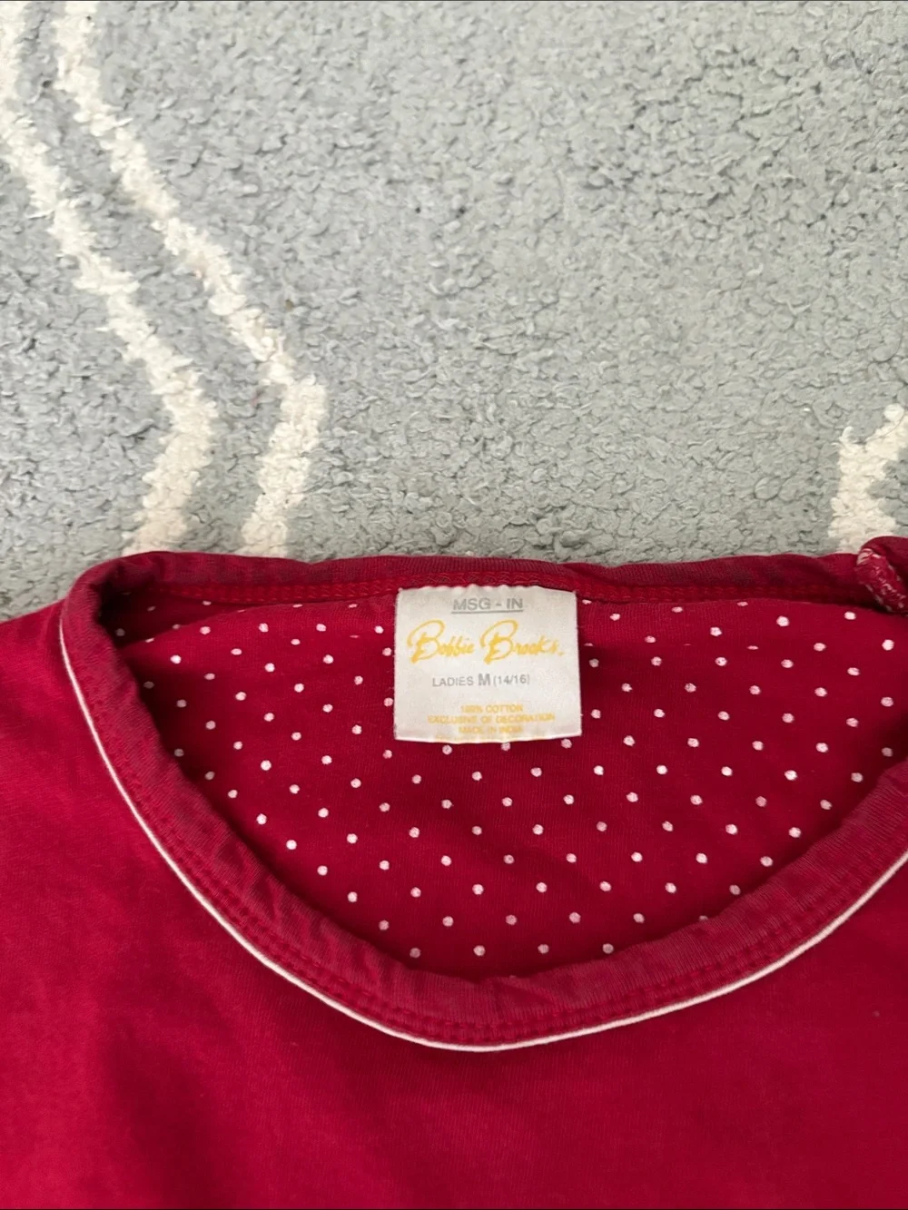Bobbie Brooks soft red
