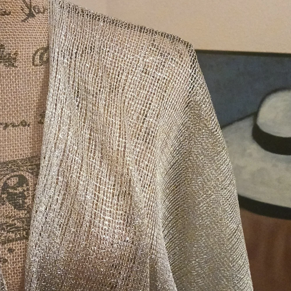 NWT Metallic Beach Wrap