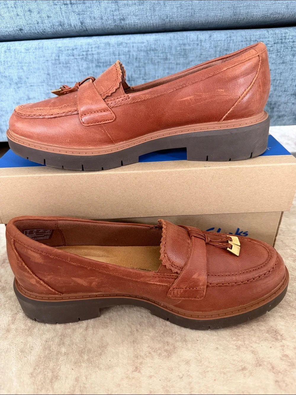 Clarks used see