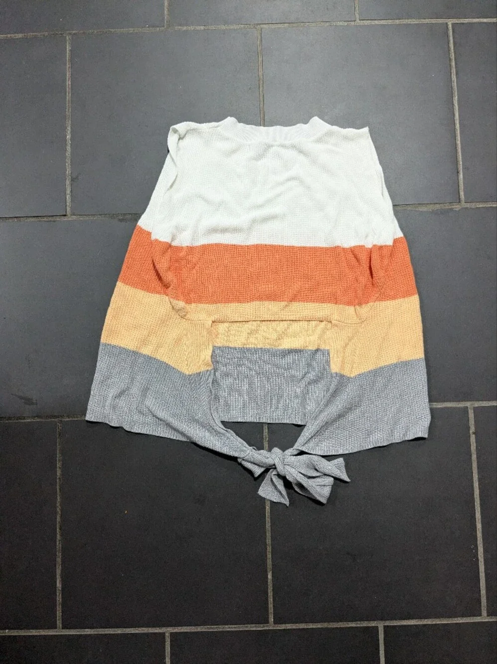 N/A striped colorblock