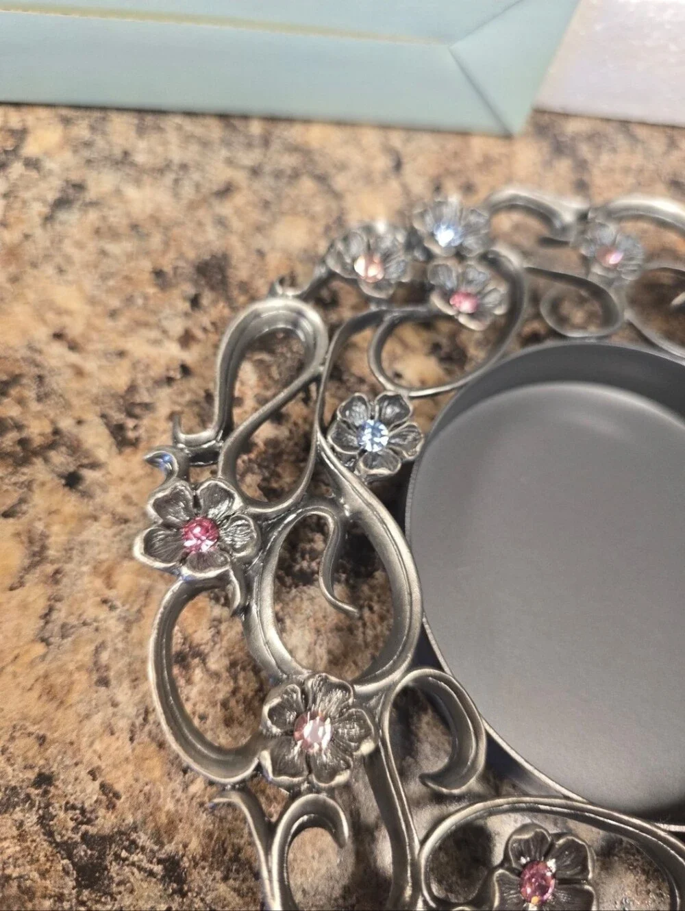 PartyLite elegant silver