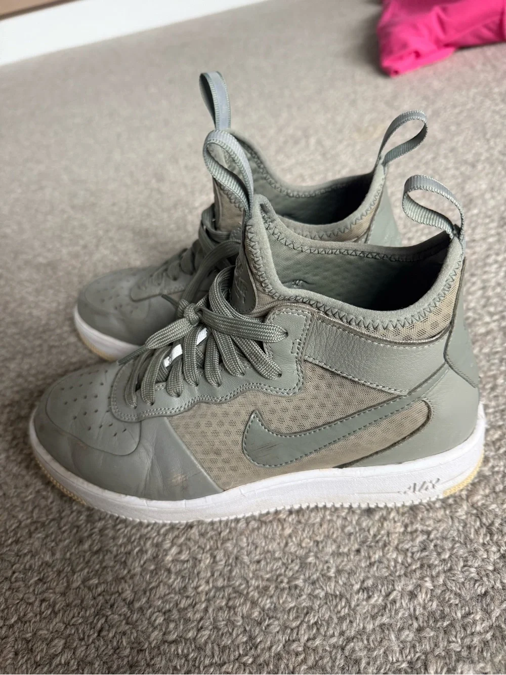 Nike scuffed little