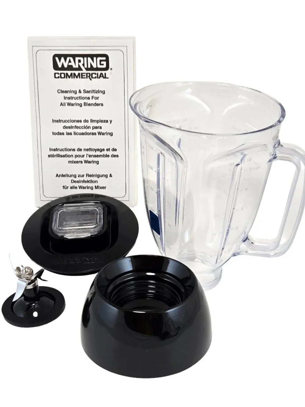 Waring CAC87 Commercial 44 Oz. Blender Jar Container-NEW