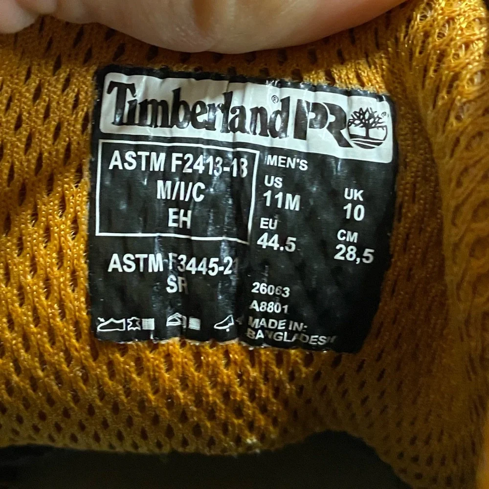 Timberland PRO sturdy leather