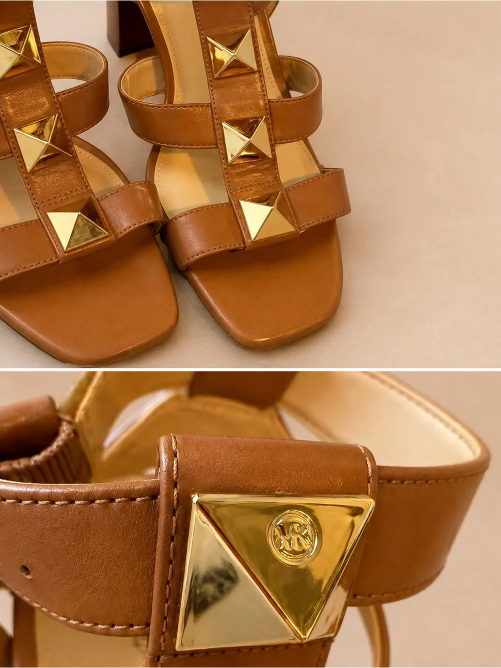 Michael Kors tan leather