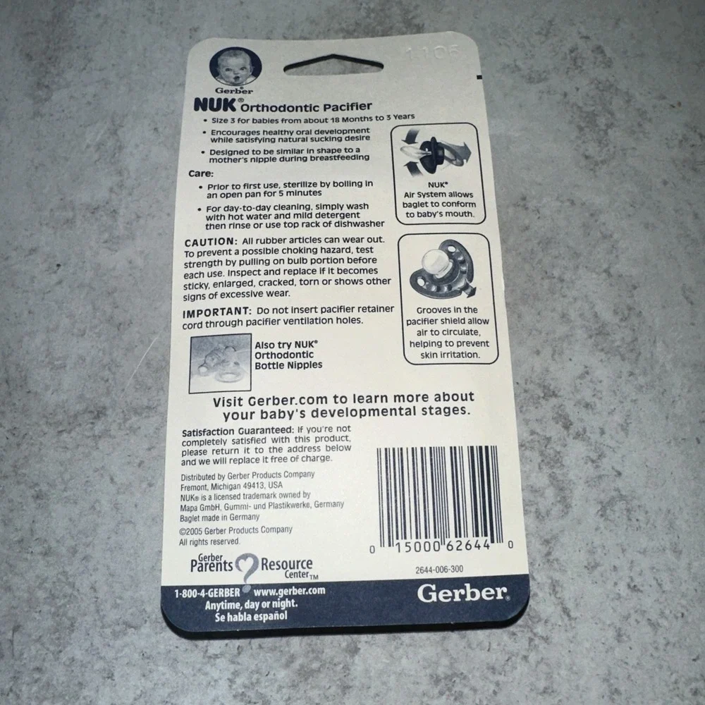 Gerber set blue