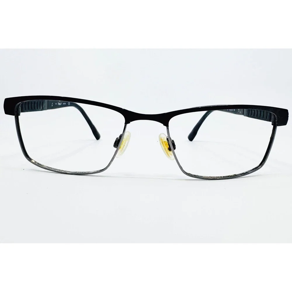 Flexon Eyeglasses Frames Mens Black E11110 001 Latitude 55-18-145