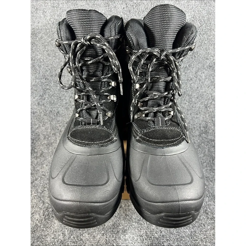 Weatherproof‎ Thinsulate Black Suede Men's Boot Sz 11