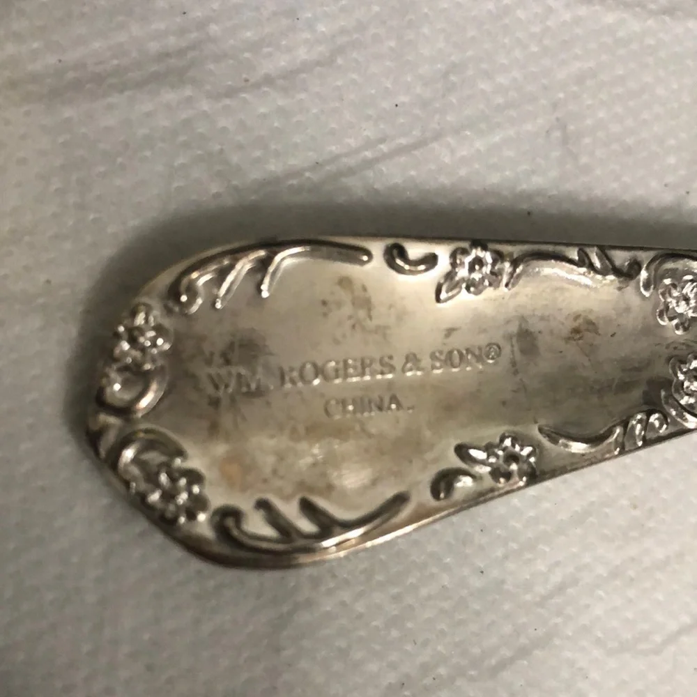 Wm Rogers forks decor floral