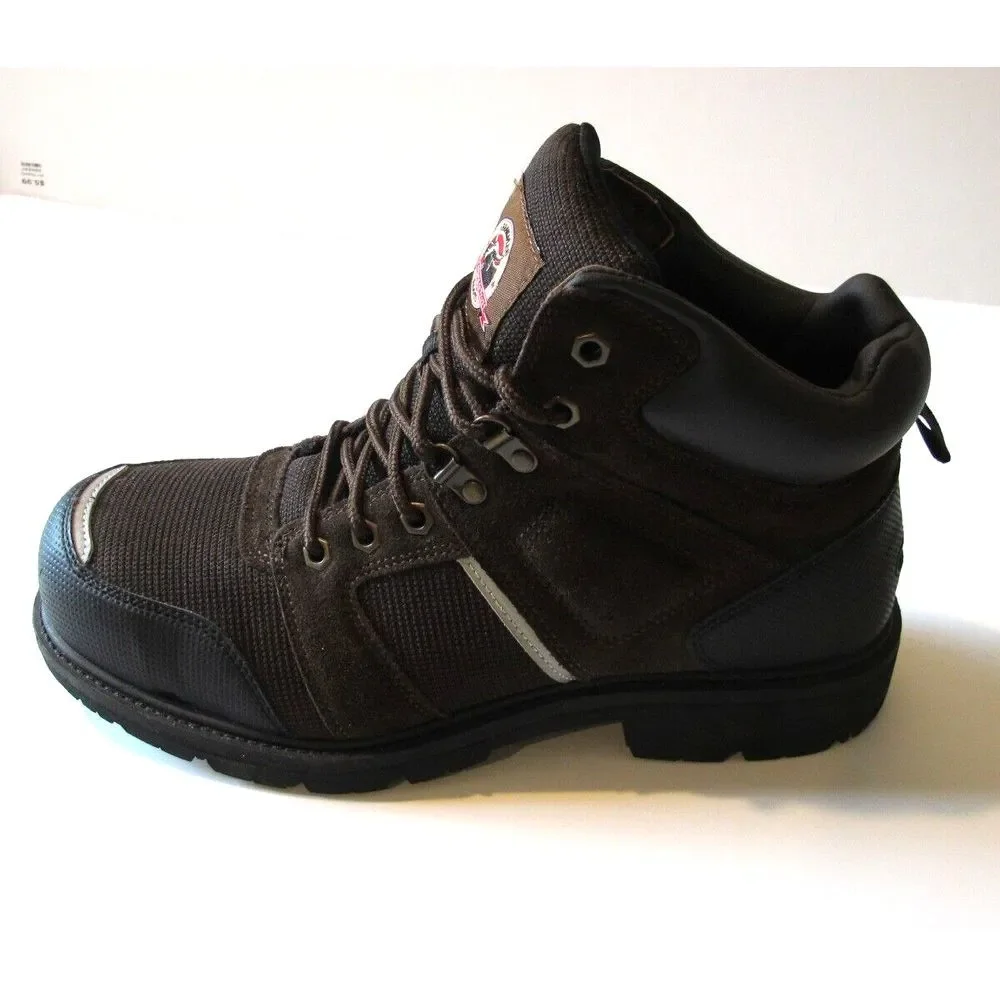 Brahma Men's Steel Toe Work‎ Safety Boots Brown ASTM F2413-11 Size 13