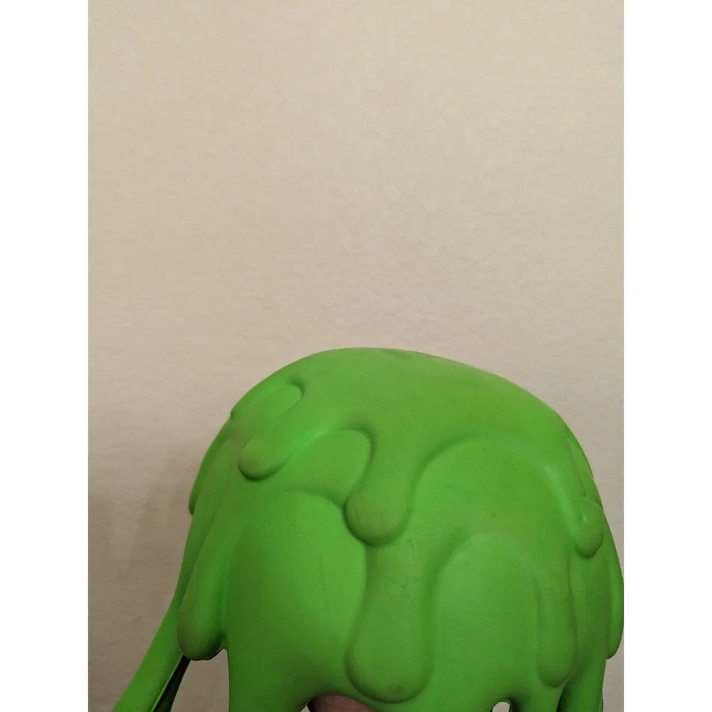 3D Nickelodeon‎ Slime Hat Helmet Slimehead Foam Green 2022 Christmas NFL LA Rams