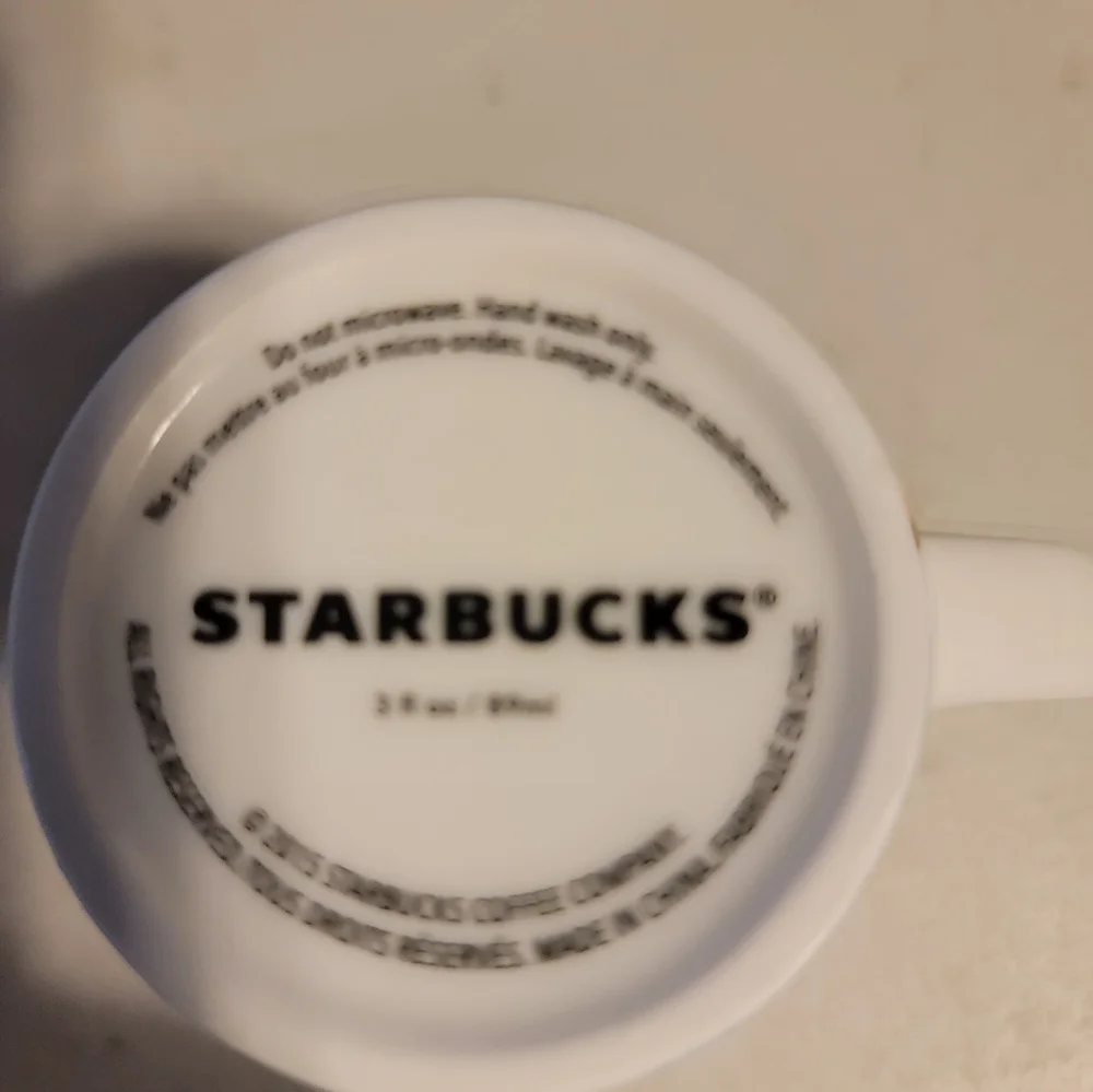 Starbucks fl oz