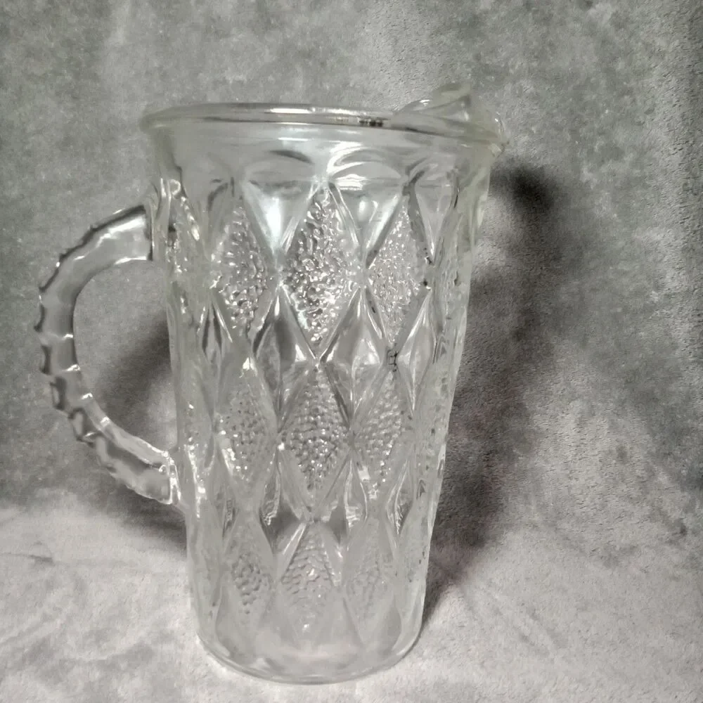 Unmarked clear glass