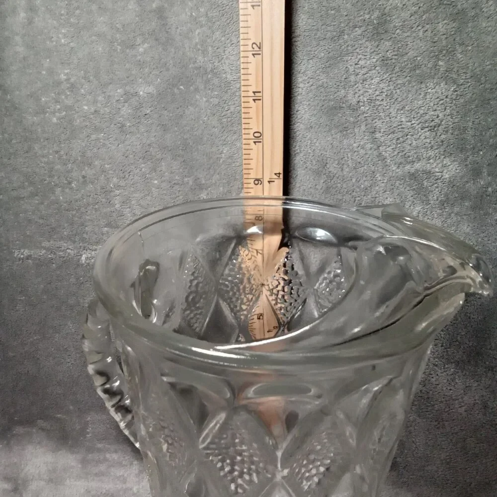 Unmarked clear glass