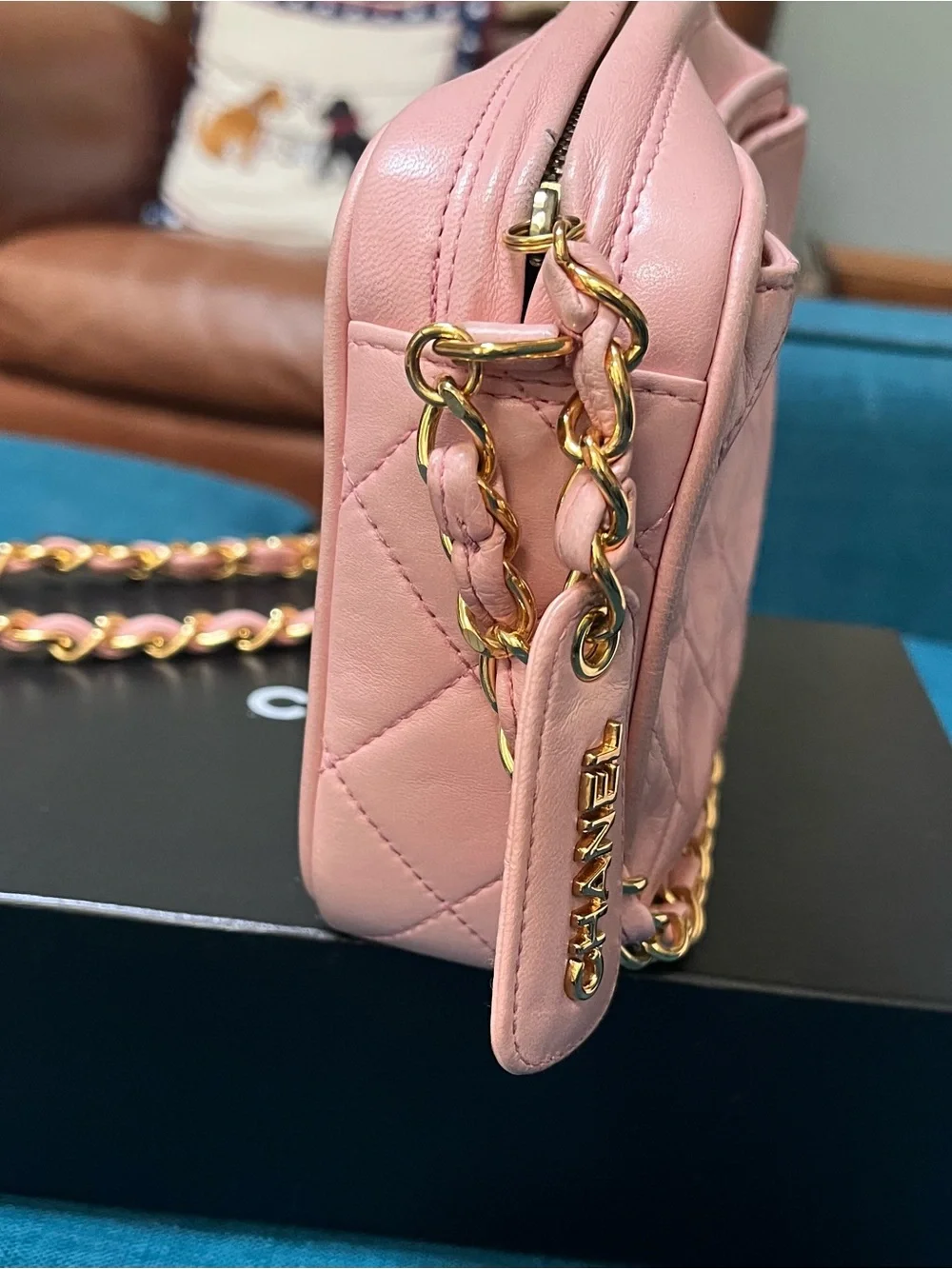 CHANEL compact crossbody