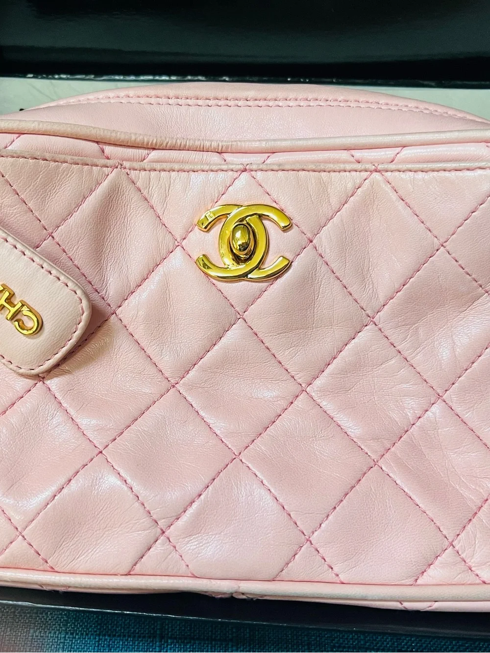 CHANEL compact crossbody