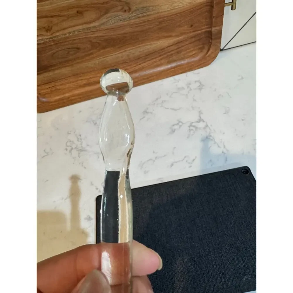 Vintage glass drink