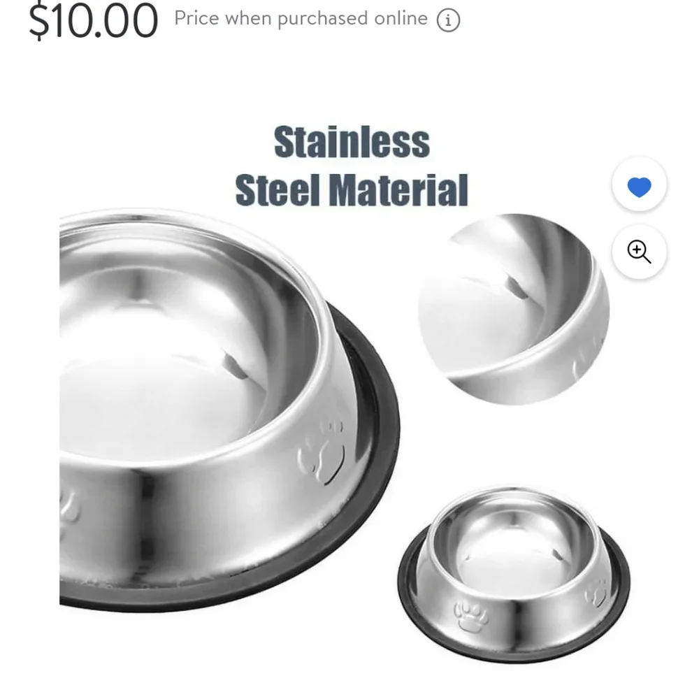 Petco lot stainless