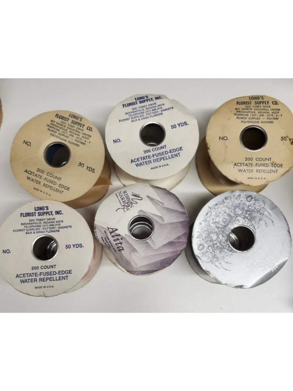 Vintage lot rolls