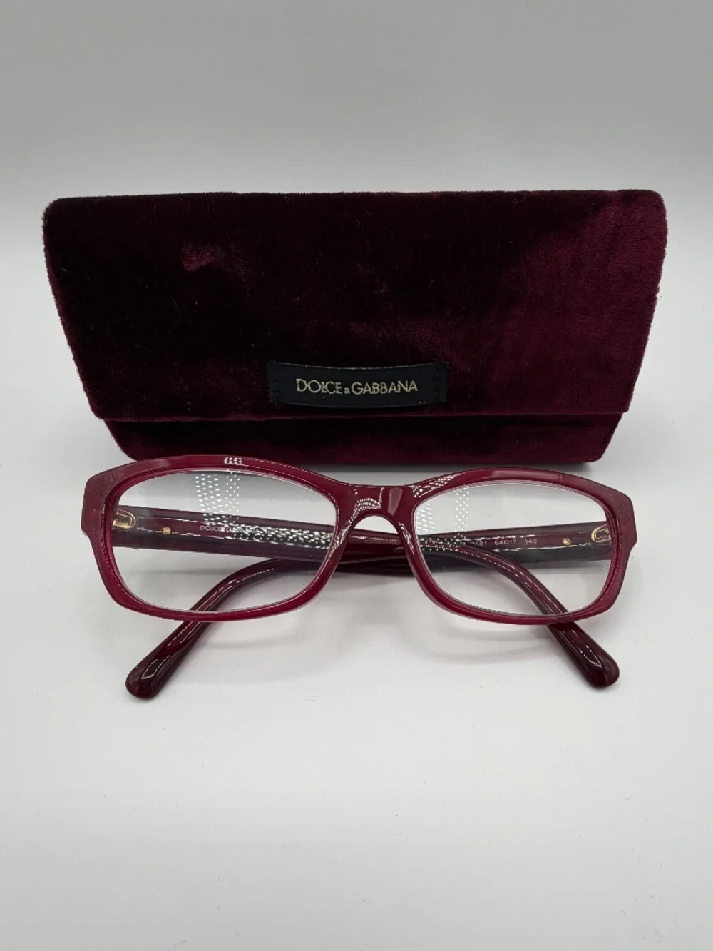 Dolce & Gabbana DG3150 Eyeglasses, Size 54mm, Made in Italy