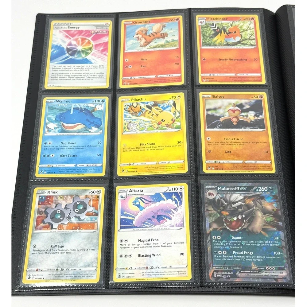 Pokemon tcg binder
