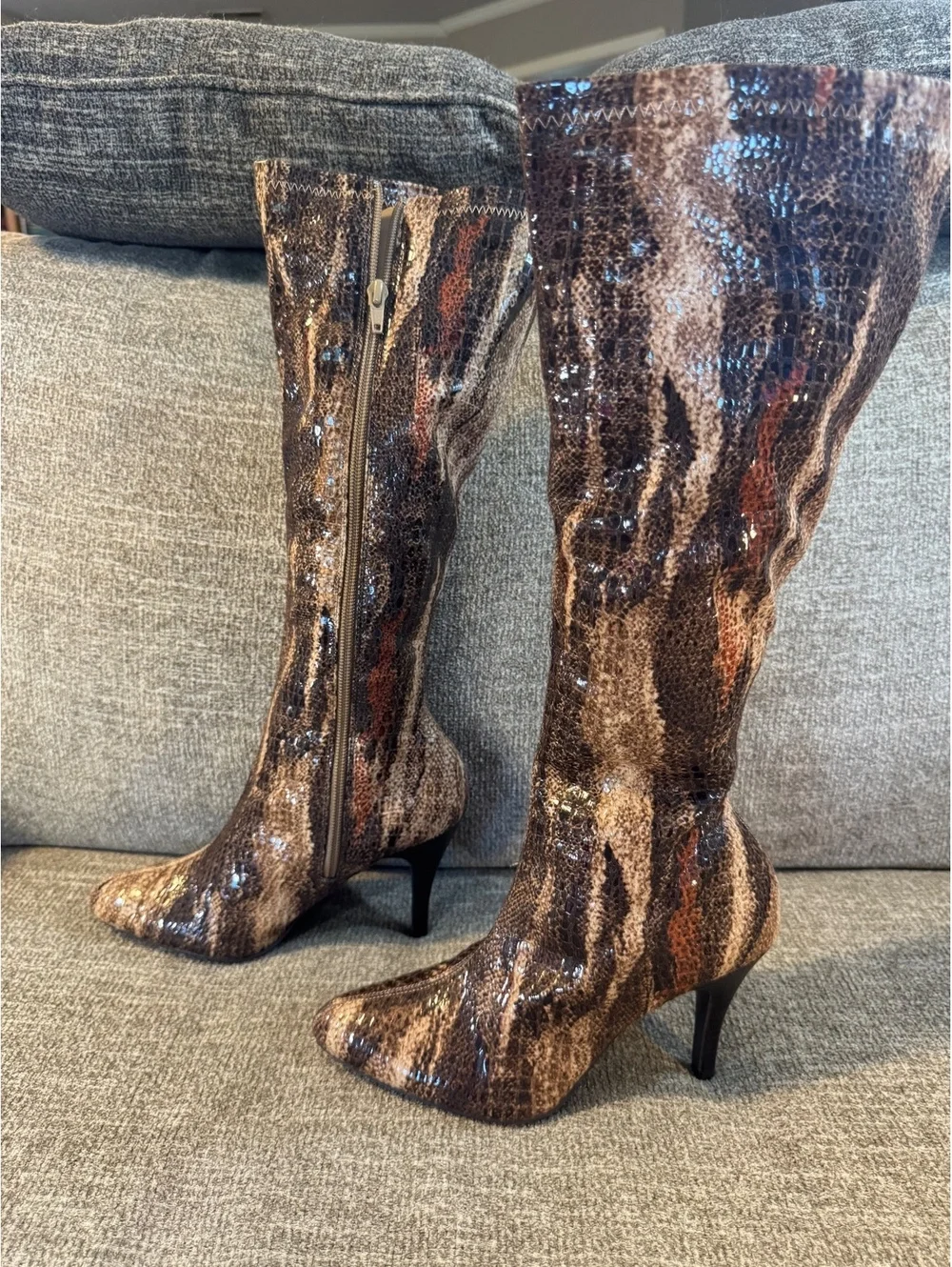 Diba vintage snakeskin