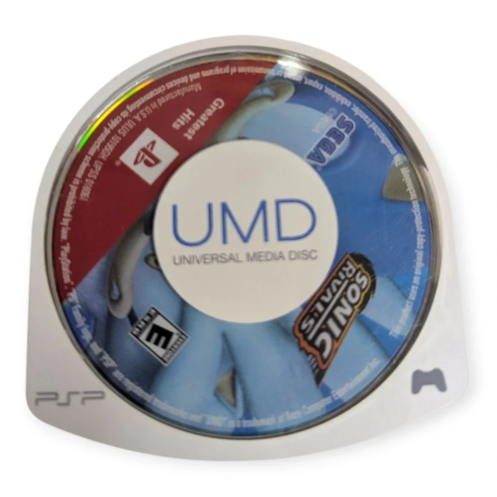 Sonic Rivals Sony PSP Greatest Hits SEGA 2006 CIB Complete with‎ Manual UMD Disc