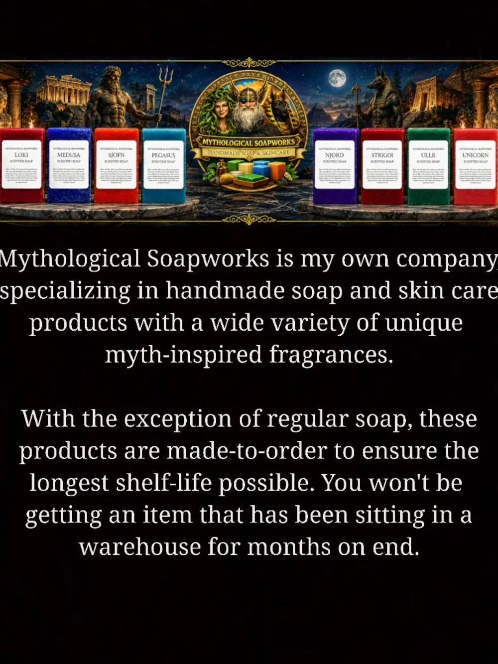 Mythological Soapworks demon fragrance