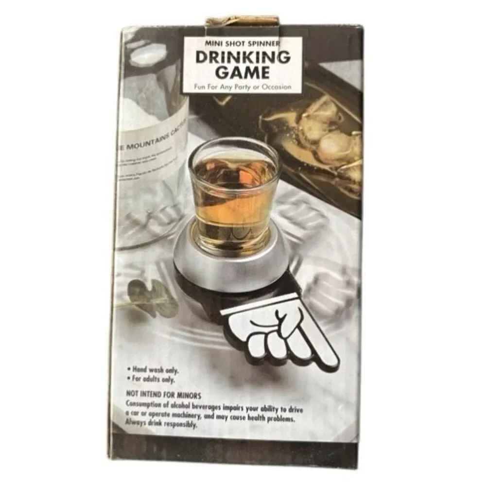 Mini Shot Spinner Drinking Game *New*