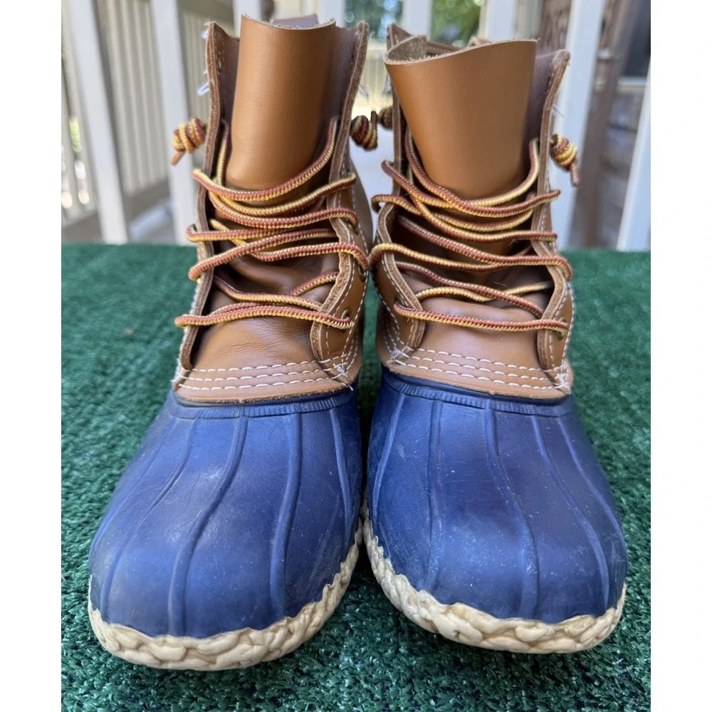LL Bean Women's‎ 9M Boots Duck 8